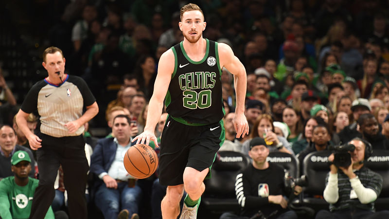 Boston Celtics forward Gordon Hayward