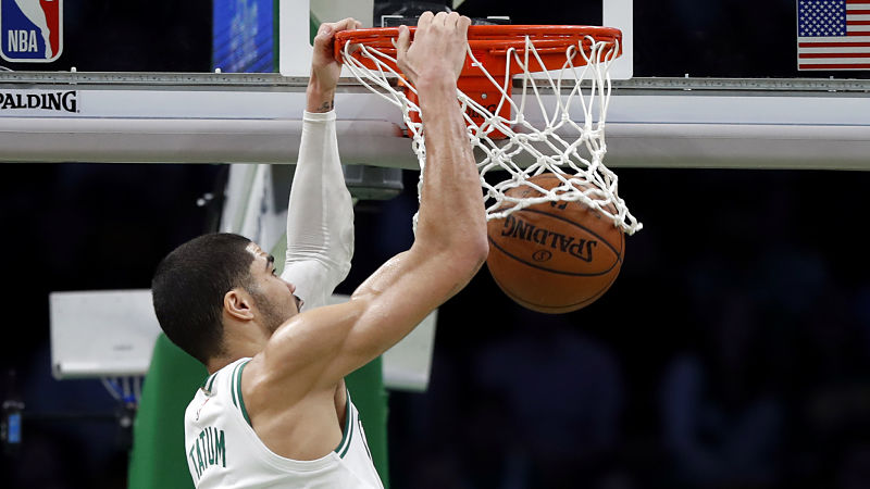 Boston Celtics forward Jayson Tatum