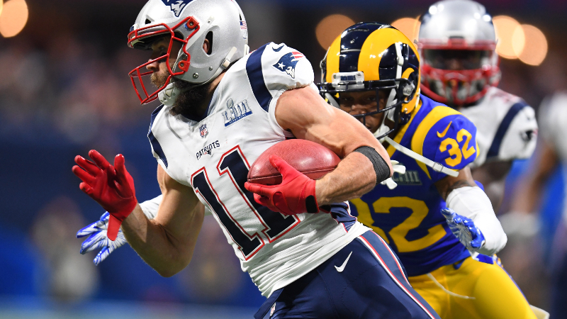New England Patriots wide receiver Julian Edelman