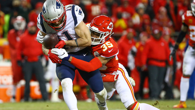 Patriots wide receiver Julian Edelman