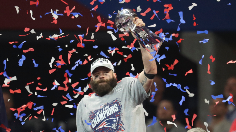 New England Patriots wide receiver Julian Edelman