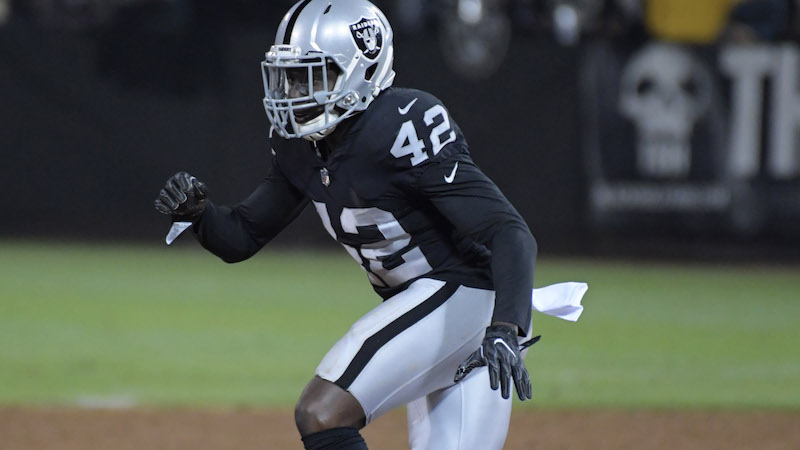Raiders safety Karl Joseph