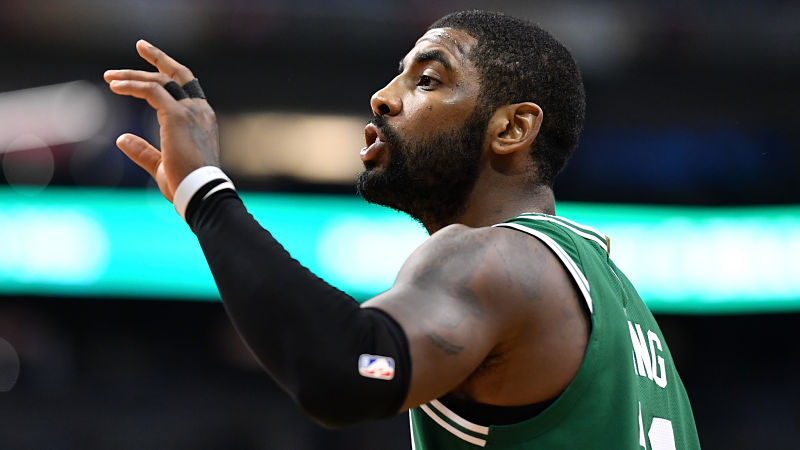 Boston Celtics guard Kyrie Irving