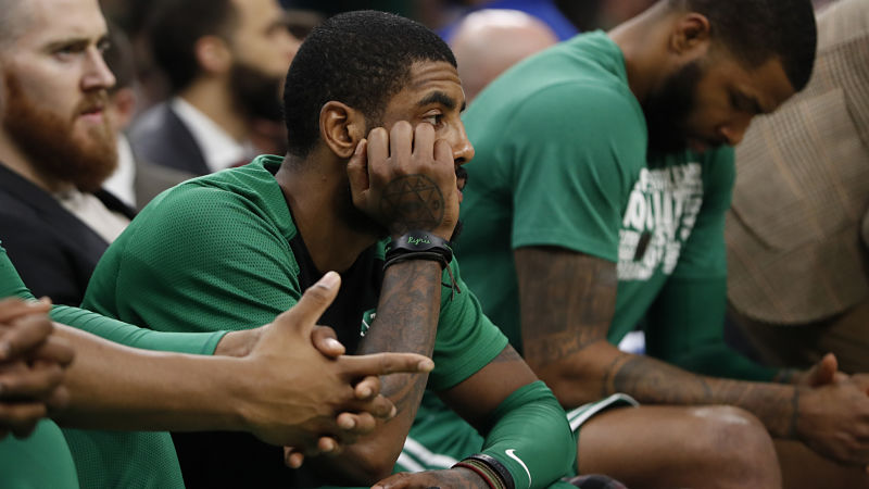 Boston Celtics guard Kyrie Irving