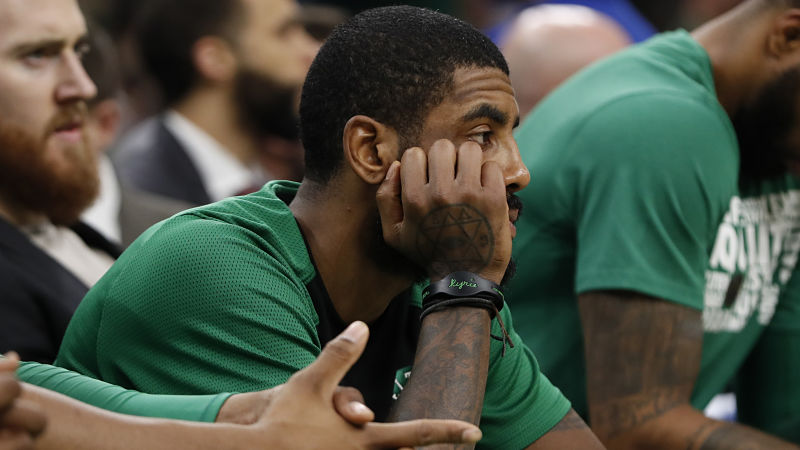 Boston Celtics guard Kyrie Irving