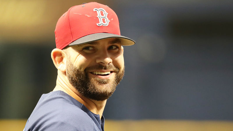 Boston Red Sox first baseman Mitch Moreland