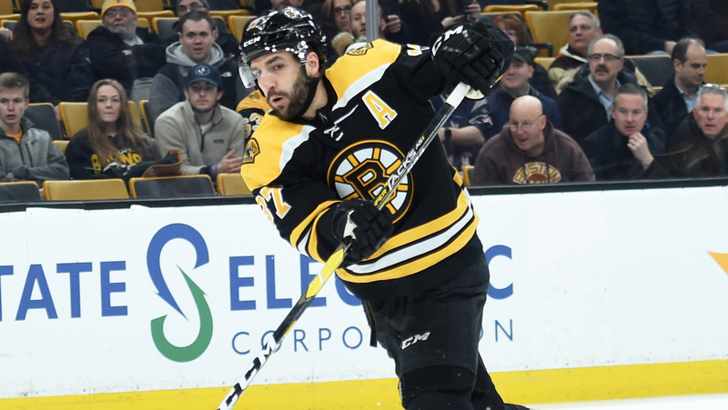 Boston Bruins Center Patrice Bergeron