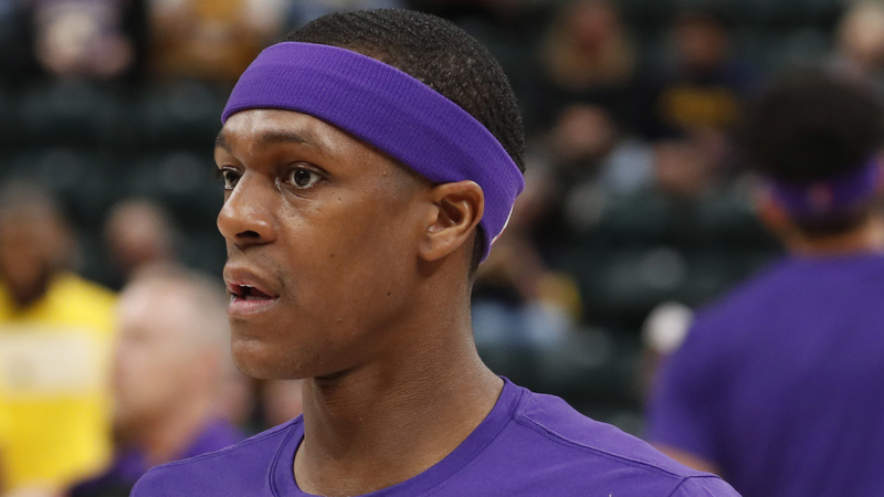 Los Angeles Lakers Guard Rajon Rondo