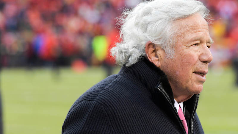 Patriots owner Robert Kraft