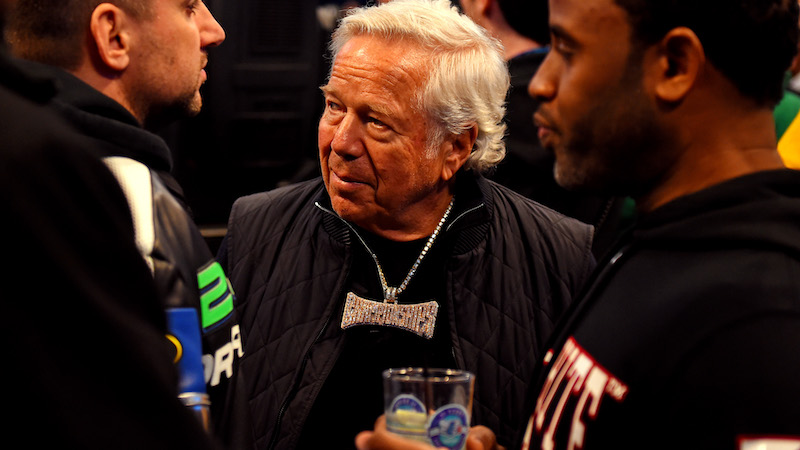 Patriots owner Robert Kraft