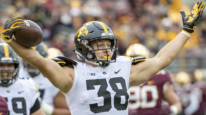 Iowa tight end T.J. Hockenson