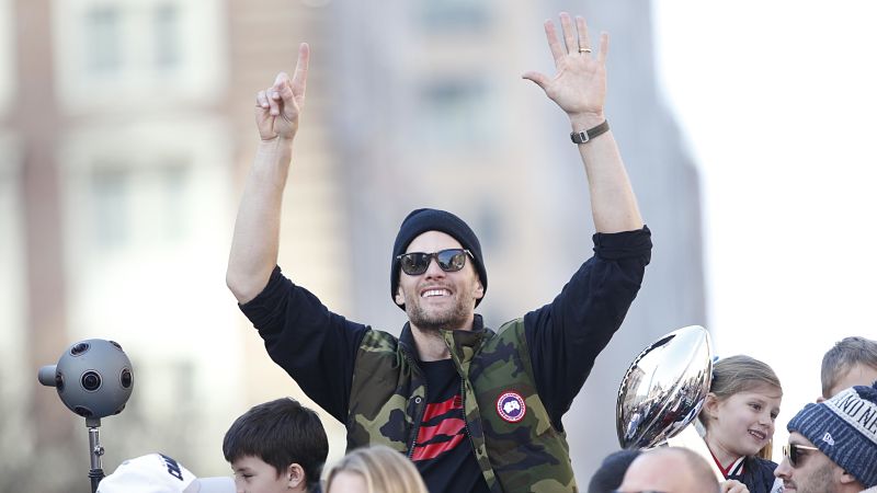 New England Patriots quarterback Tom Brady