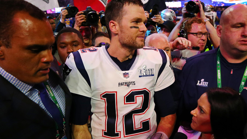 New England Patriots quarterback Tom Brady