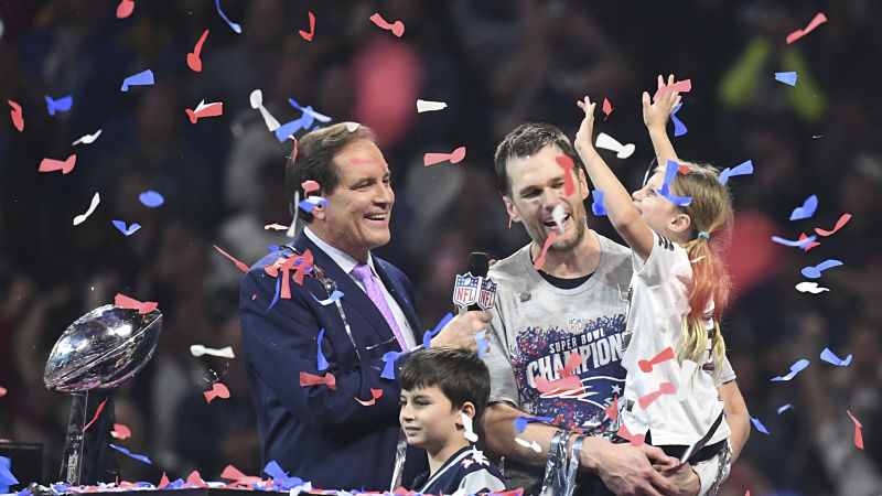 New England Patriots quarterback Tom Brady