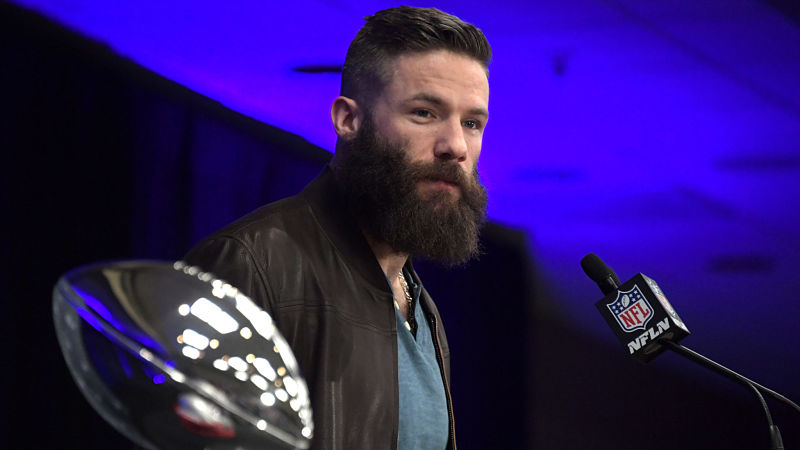 New England Patriots wide receiver Julian Edelman