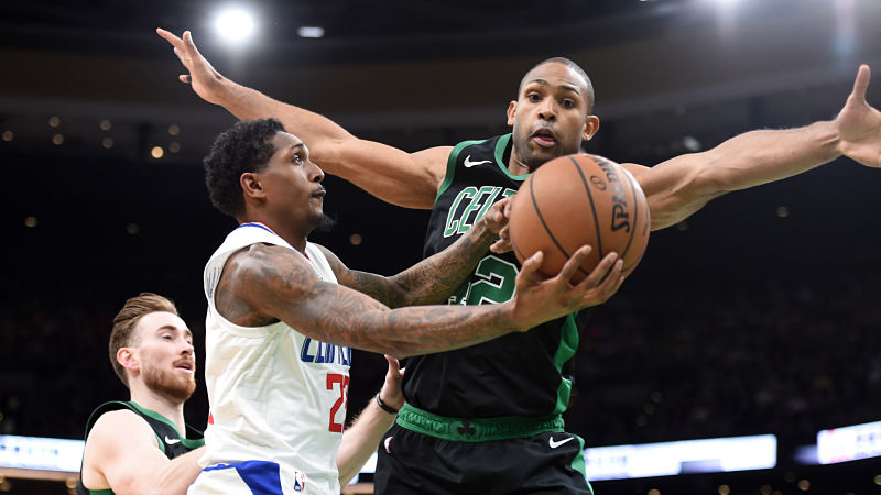 Los Angeles Clippers guard Lou Williams, Boston Celtics center Al Horford