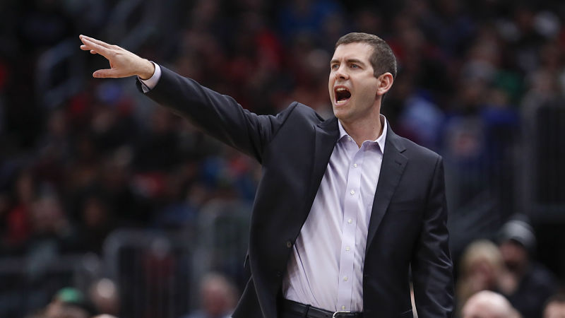 Celtics coach Brad Stevens