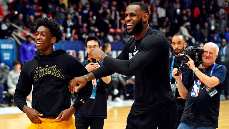 Los Angeles Lakers' LeBron James