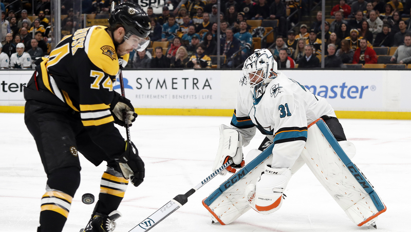 Boston Bruins Winger Jake DeBrusk