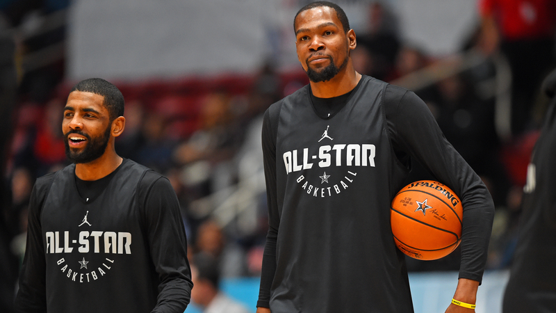 Celtics' Kyrie Irving, Warriors' Kevin Durant