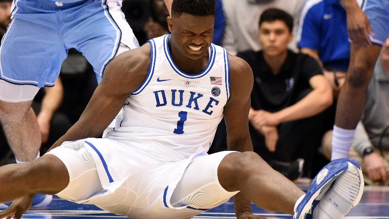 Duke Blue Devils forward Zion Williamson