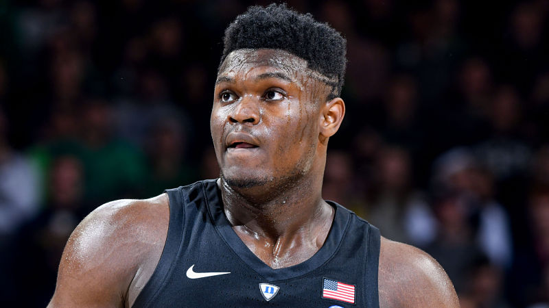 Duke forward Zion Williamson