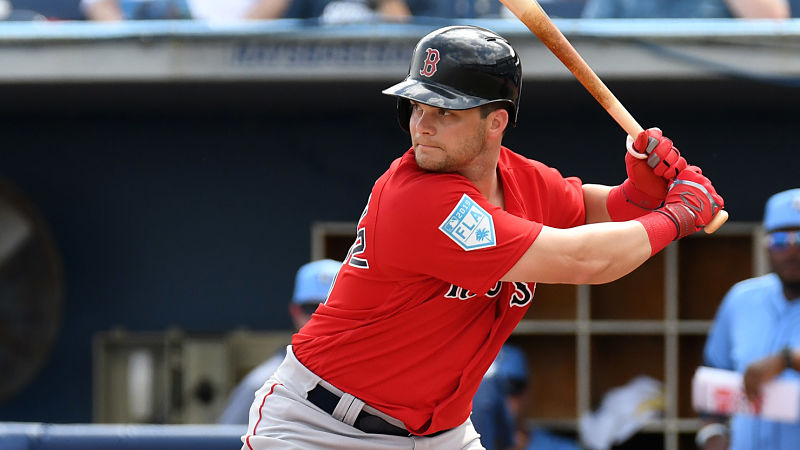 Boston Red Sox left fielder Andrew Benintendi