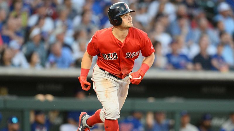 Boston Red Sox left fielder Andrew Benintendi