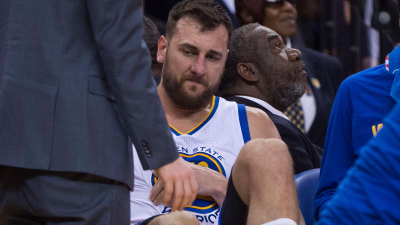 NBA center Andrew Bogut