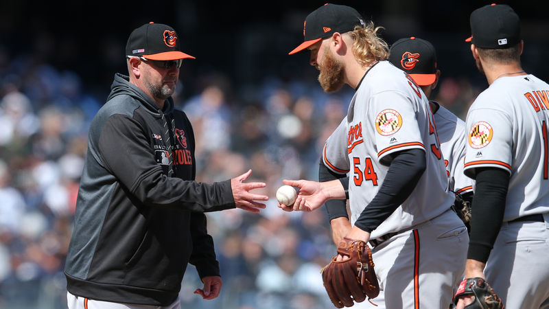 Baltimore Orioles Pitcher Andrew Cashner