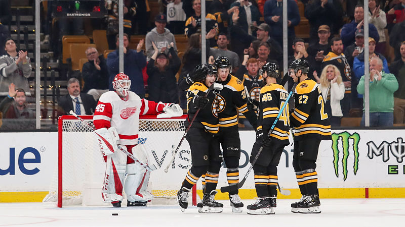 Boston Bruins Vs. Detroit Red Wings