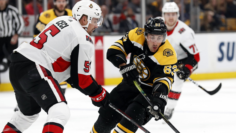 Boston Bruins' Brad Marchand