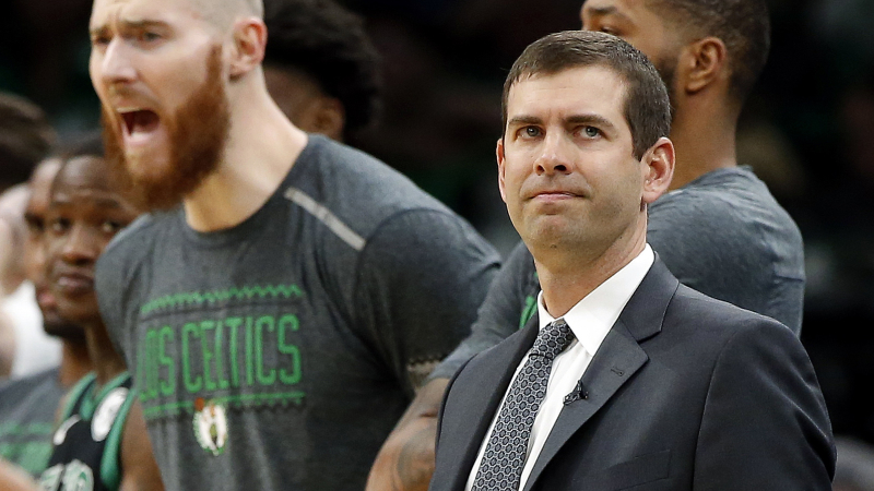 Boston Celtics coach Brad Stevens