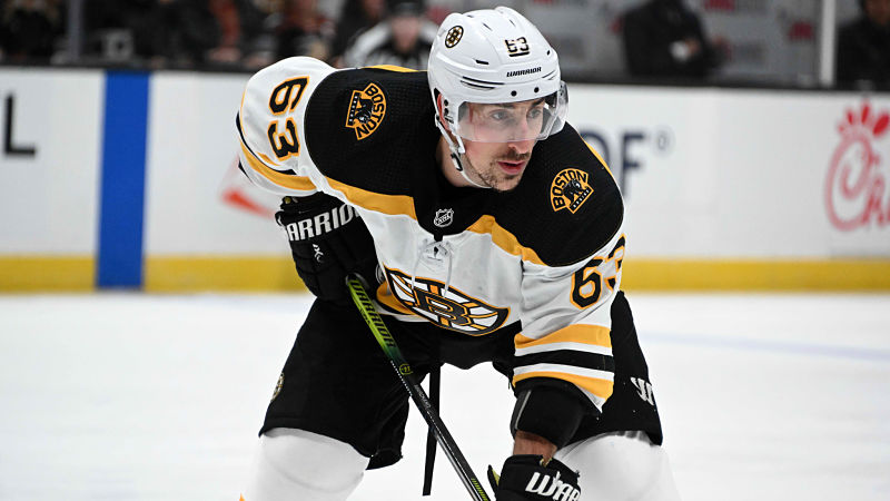 Boston Bruins winger Brad Marchand