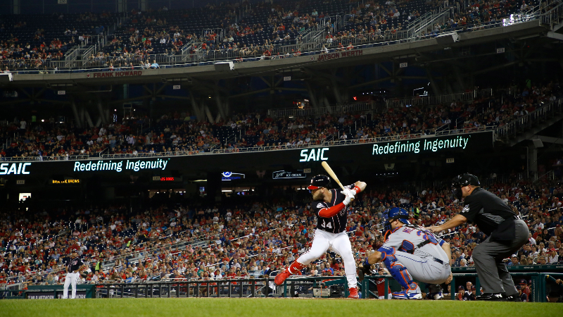 Washington Nationals right fielder Bryce Harper