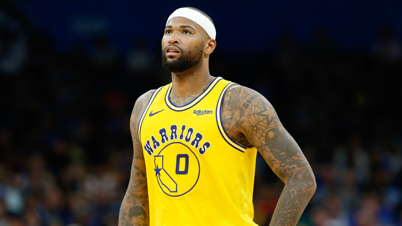 Golden State Warriors' DeMarcus Cousins