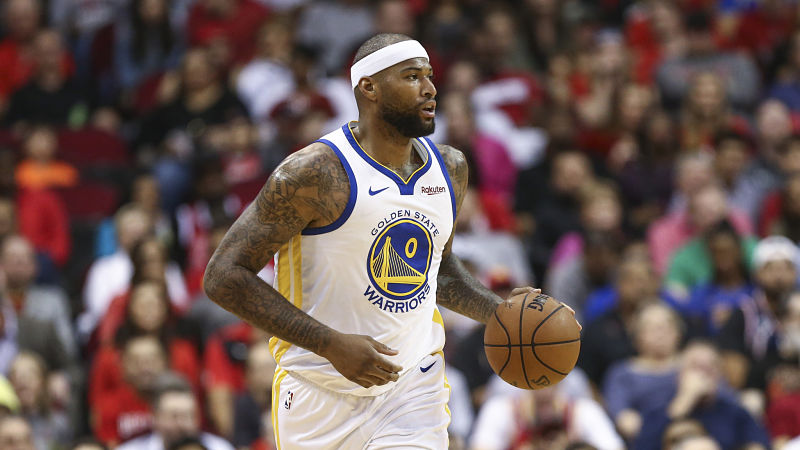 Golden State Warriors center DeMarcus Cousins