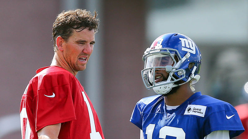 Eli Manning, Odell Beckham Jr.