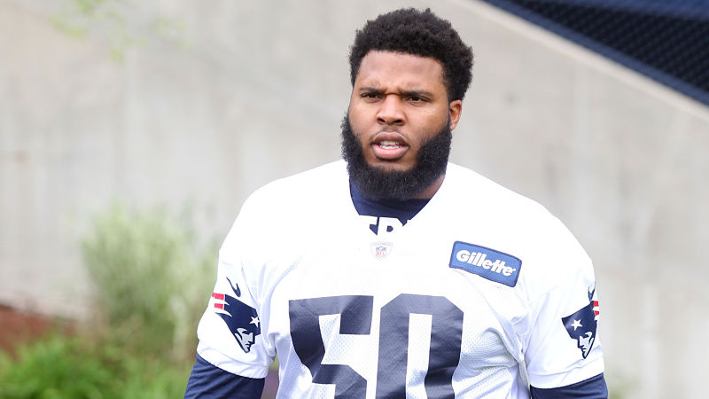 New England Patriots offensive lineman Isaiah Wynn