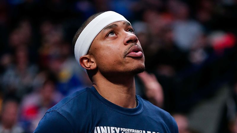 Denver Nuggets guard Isaiah Thomas