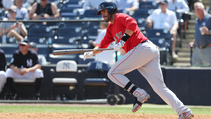 Boston Red Sox Designated Hitter J.D. Martinez