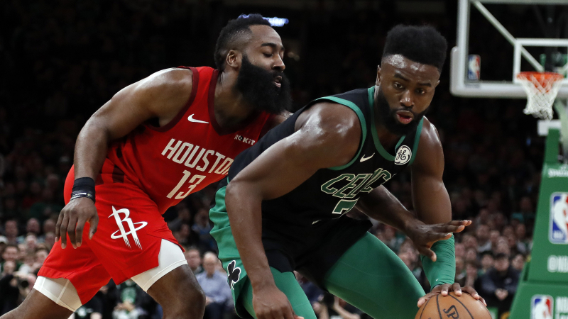James Harden, Jaylen Brown