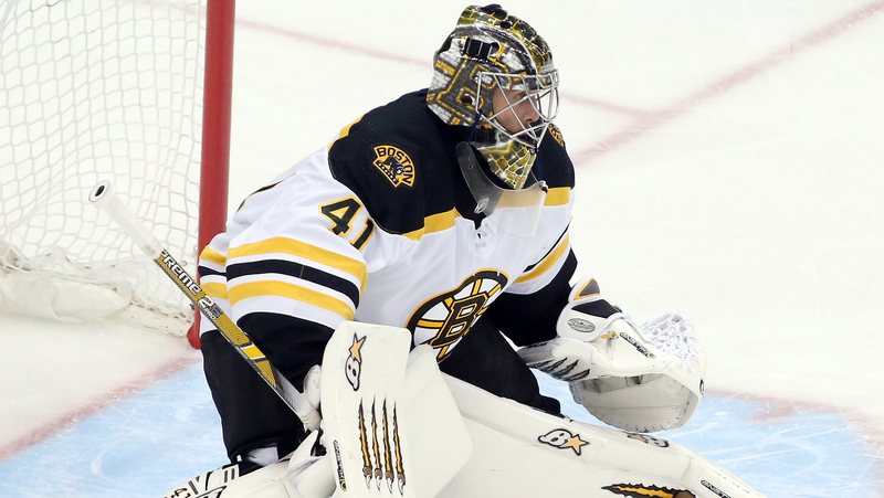 Boston Bruins' Jaroslav Halak
