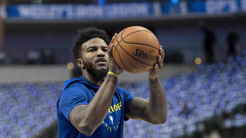 Golden State Warriors forward Jordan Bell