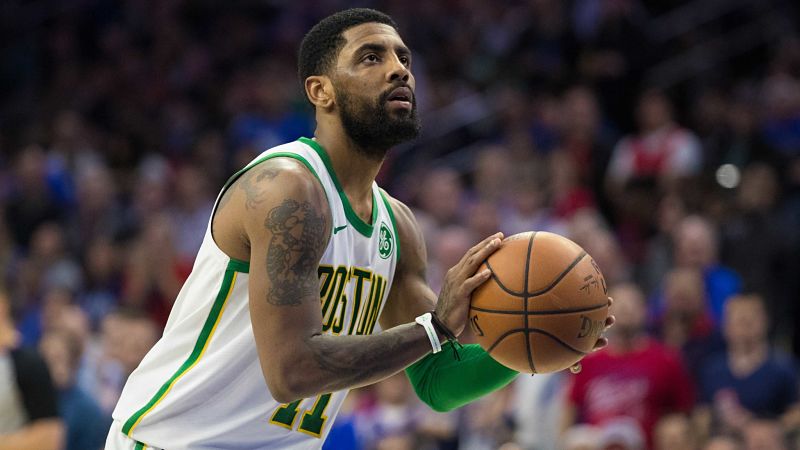 Boston Celtics guard Kyrie Irving