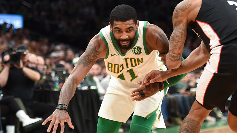Boston Celtics guard Kyrie Irving