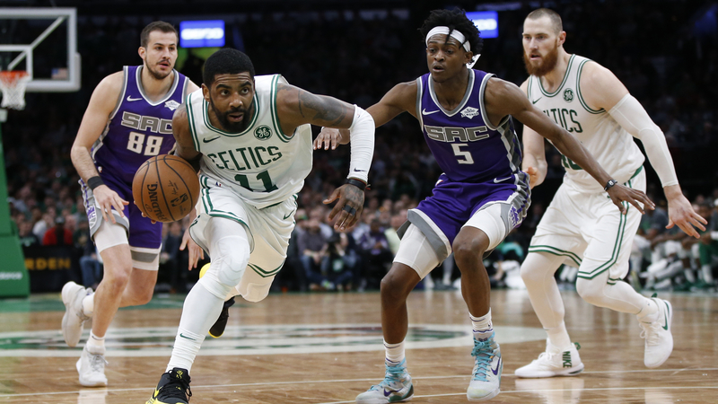 Boston Celtics Guard Kyrie Irving