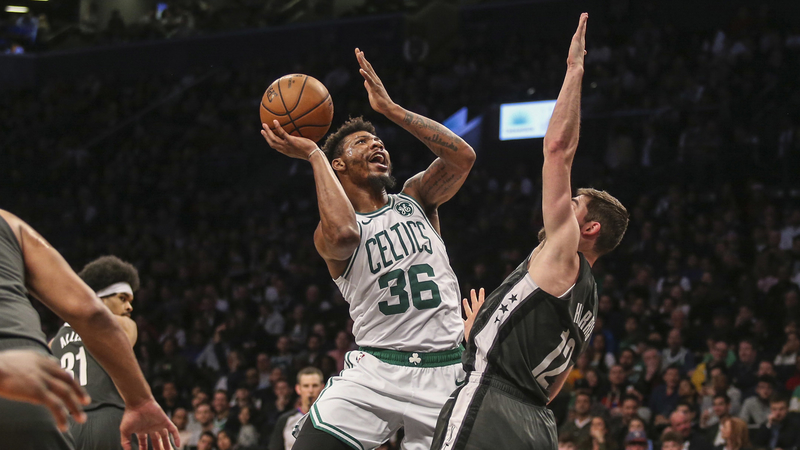 Celtics guard Marcus Smart