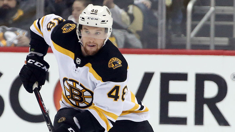 Boston Bruins defenseman Matt Grzelcyk