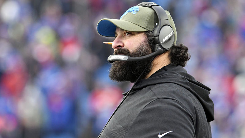 Detroit Lions head coach Matt Patricia